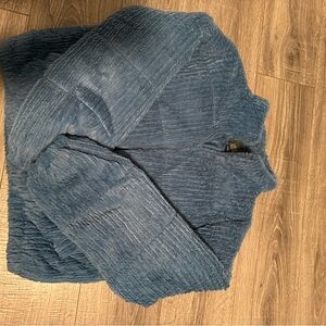 Spiritual Gangster Cozy Blue Jacket